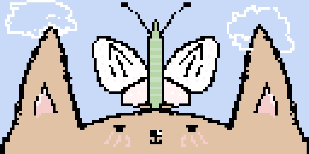 doggie with butterfly:)