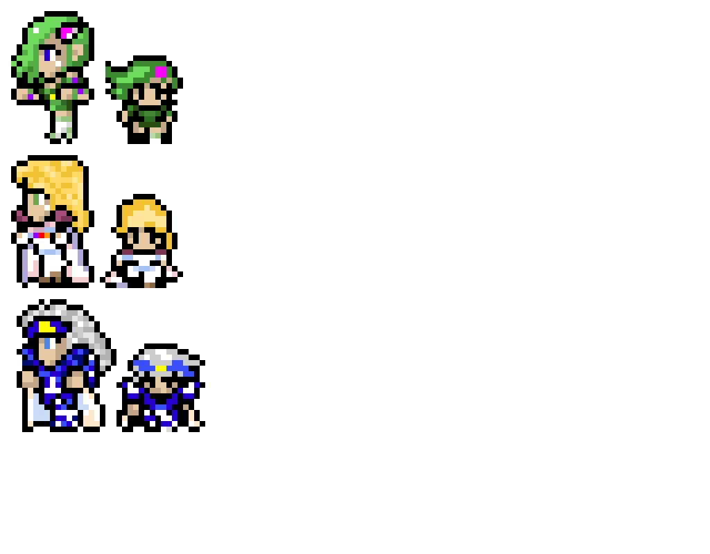 FF4 Sprites recolored   edited to TAY