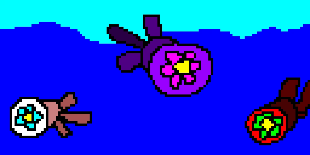 flower puppies they live underwater