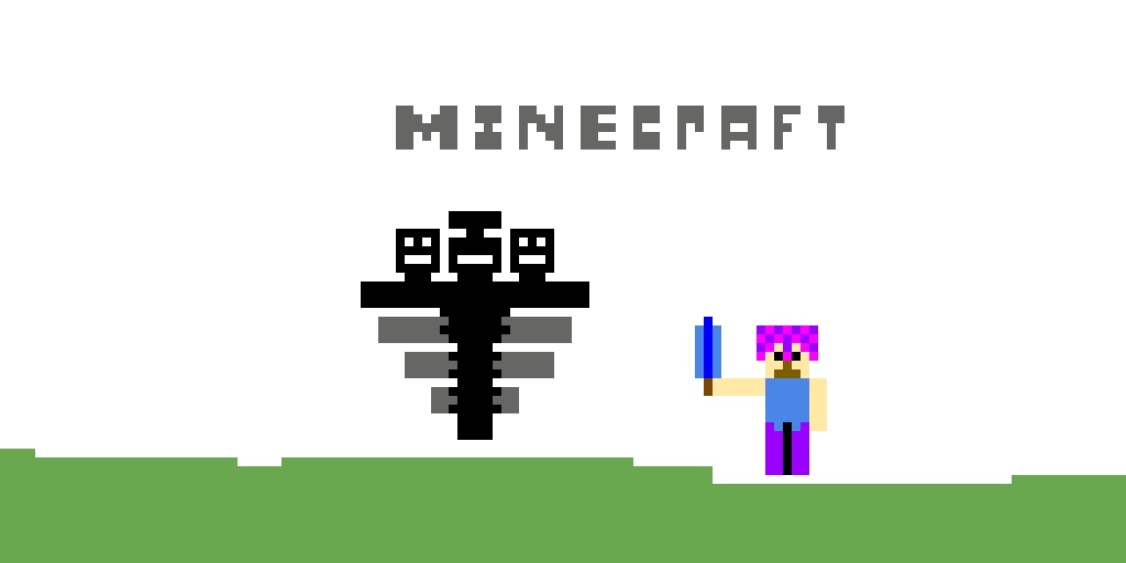 minecraft the wither animated