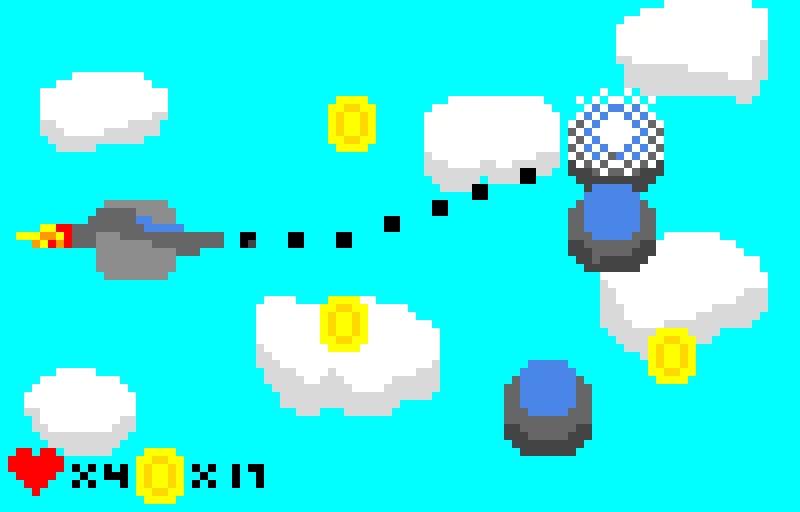 Pixel Skies(Not an actual game)