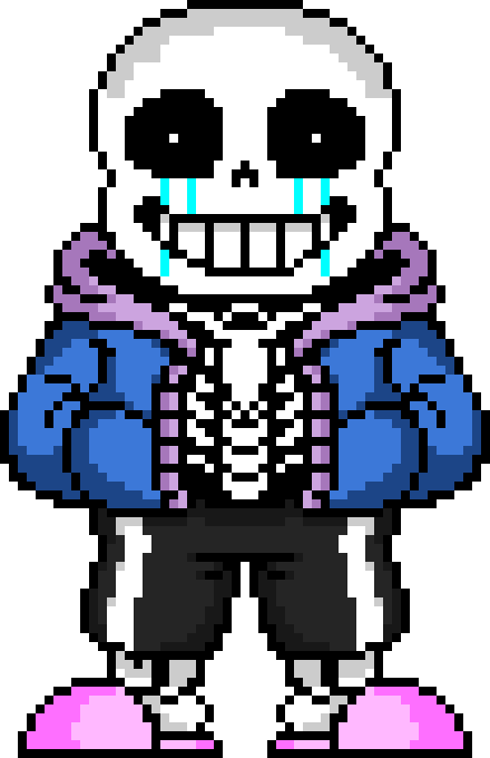 sans cry after his brothers death