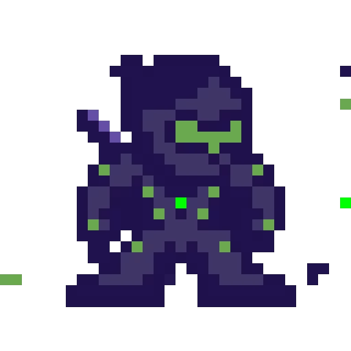 The prowling ninja (based of someone&rsquo;s drawing of genji).