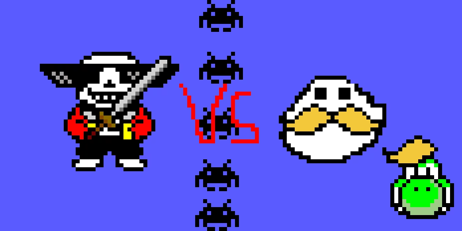 Who will win? Sans or Yoshi and Pringles