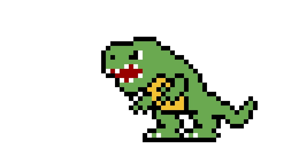 dinopixel dino