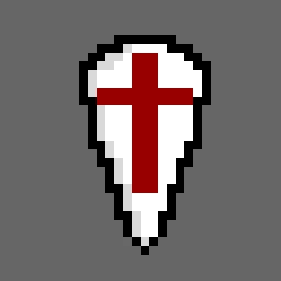 medieval crusader shield