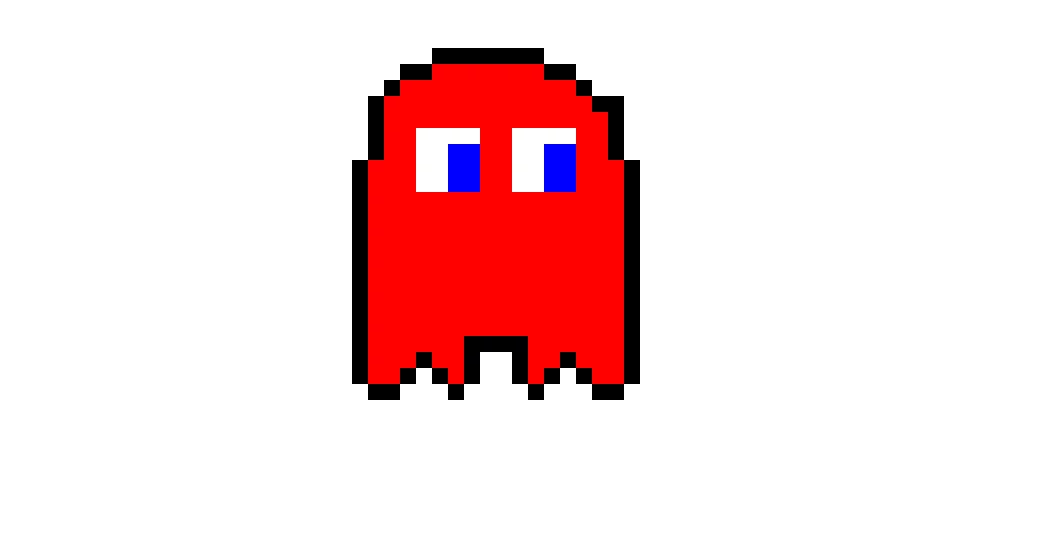 my first pac man ghost