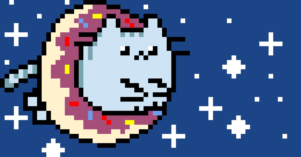 nyan doughnut cat