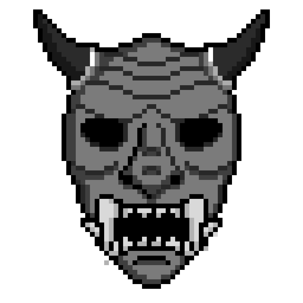 oni mask smoke edition