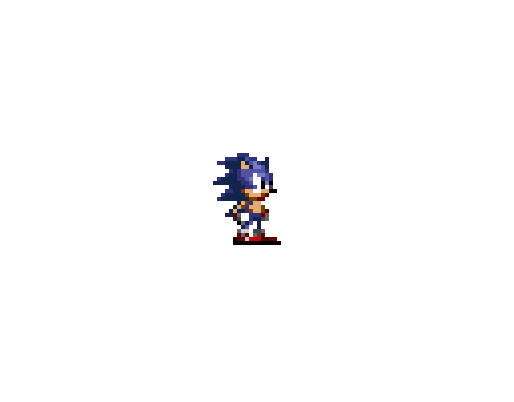 Super Sonic Sprite Gif, HD Png Download, png download, transparent png  image