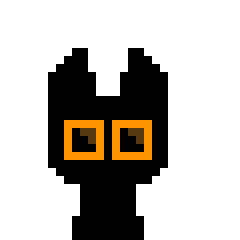 black cat enters ANGER MODE