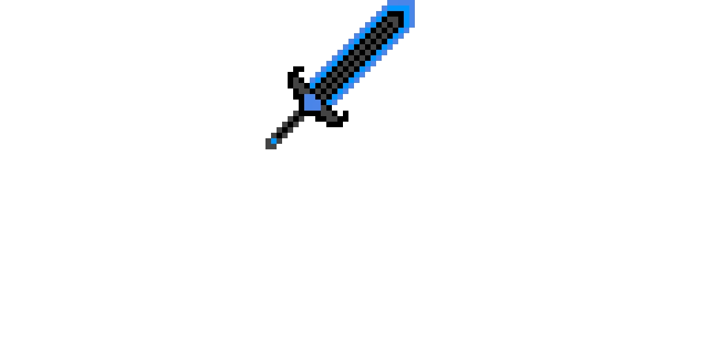 blue power sword