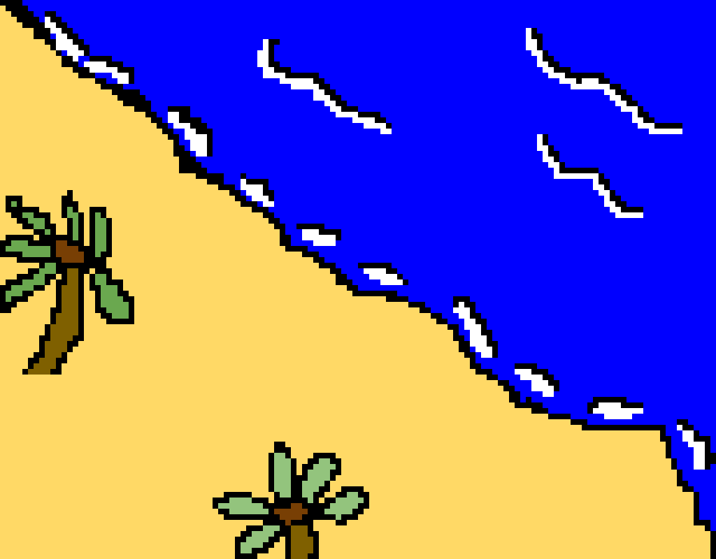 peaceful beach gif