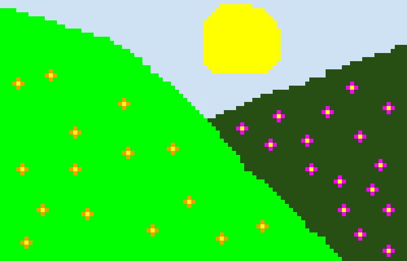 Hilly Meadow (goal 10 likes)