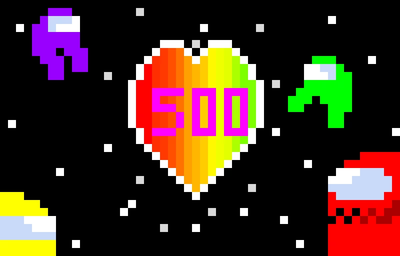 thank you for 500 likes i love you all