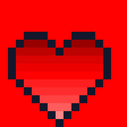 A heart for @manguito767! Thank you for giving me a request!