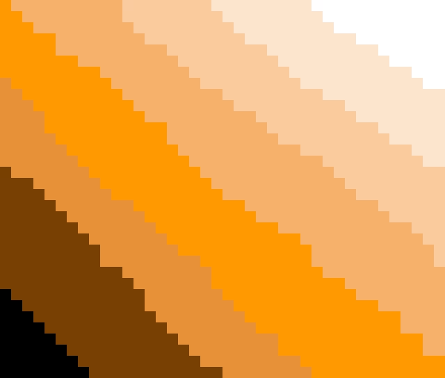 pretty orange gradient five likes for yellow sorry this took so long
