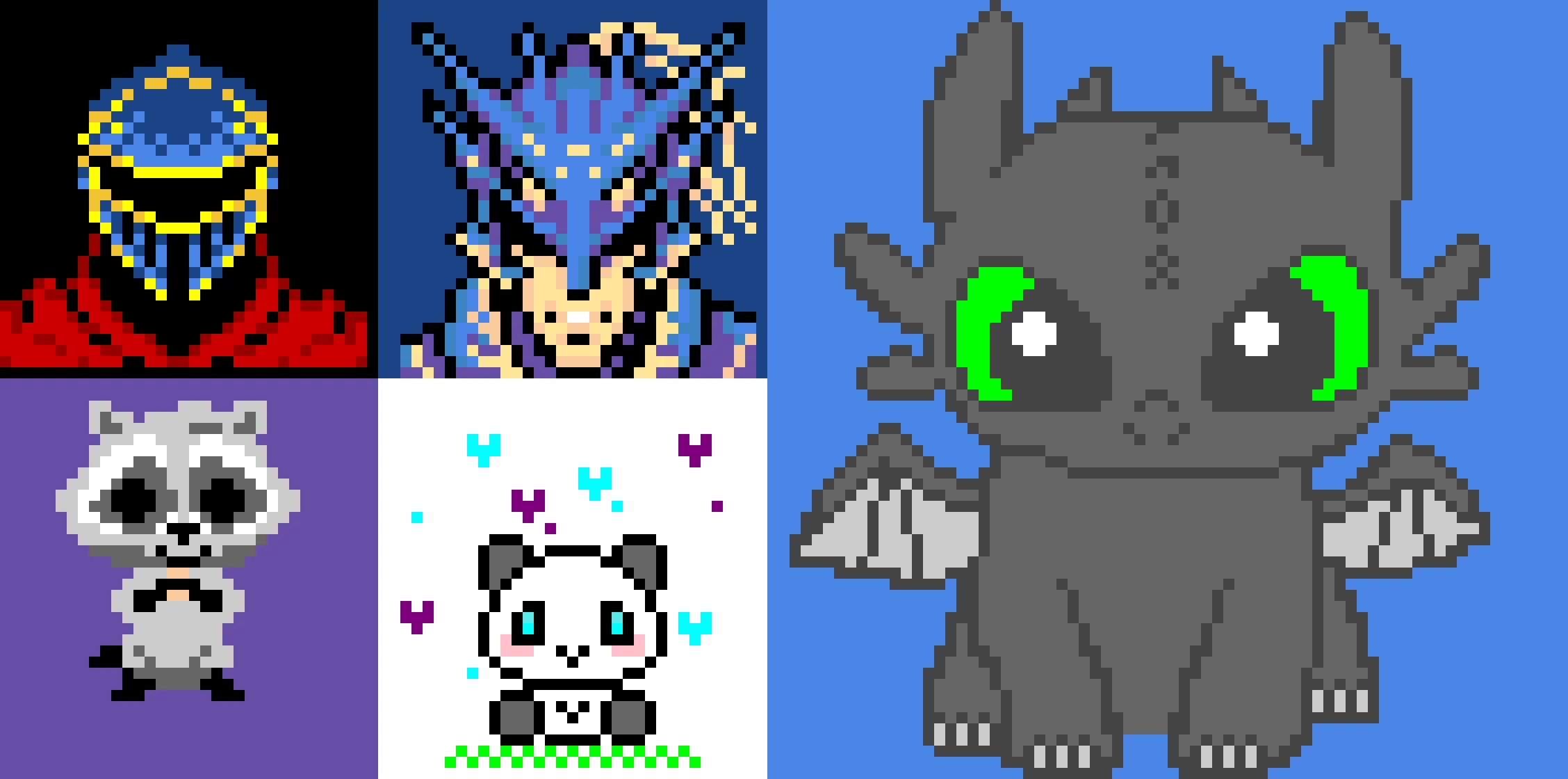 5 different art( i hope u all like it tell me which one i should make next)