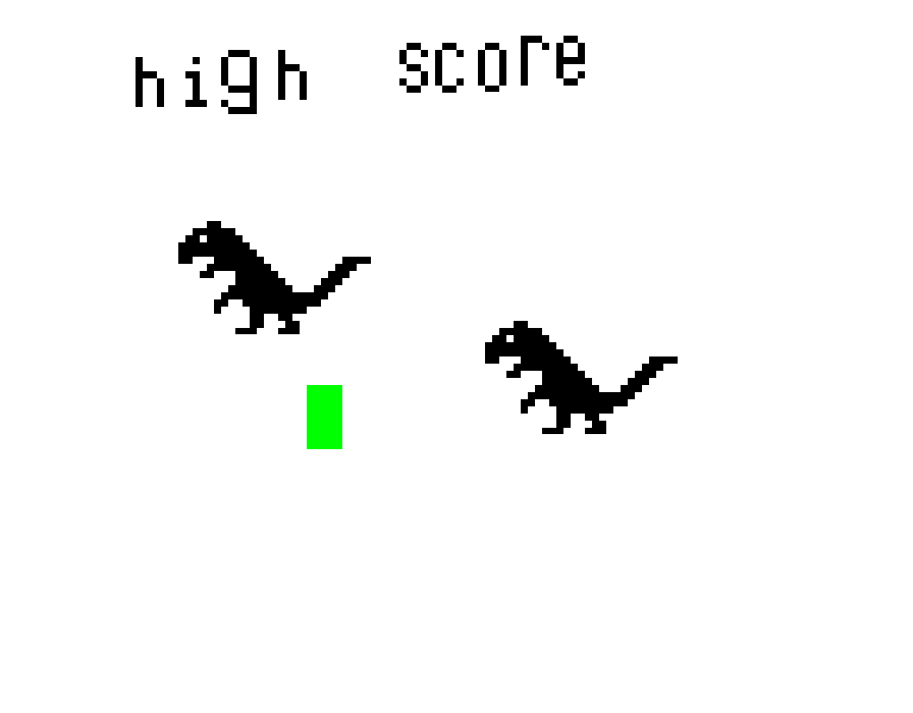 dino game new highscore (by me) dont copy ill know