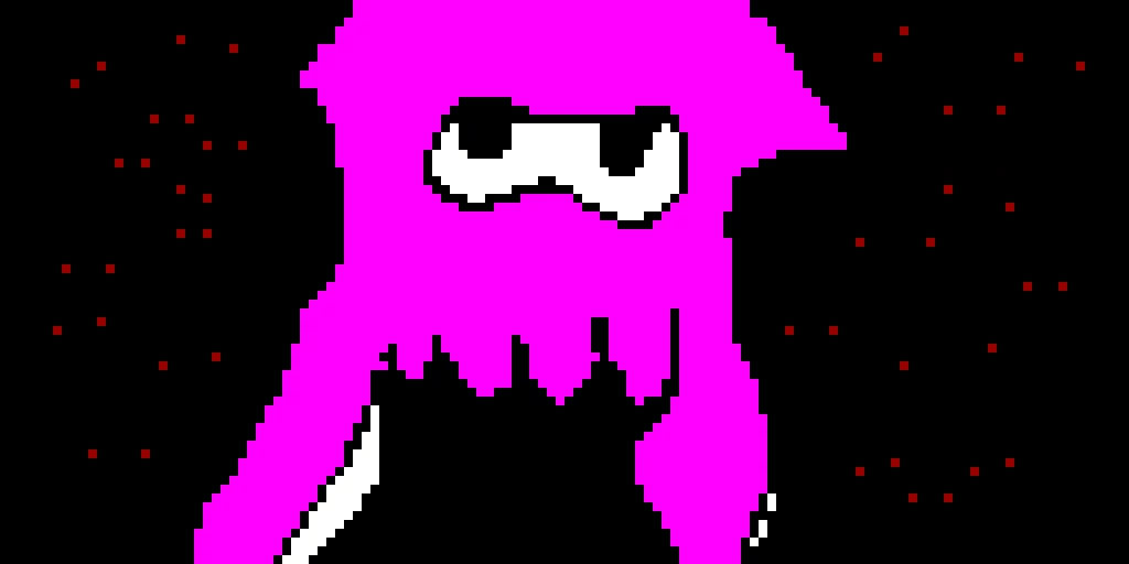splatoon squid in darkness profile pic