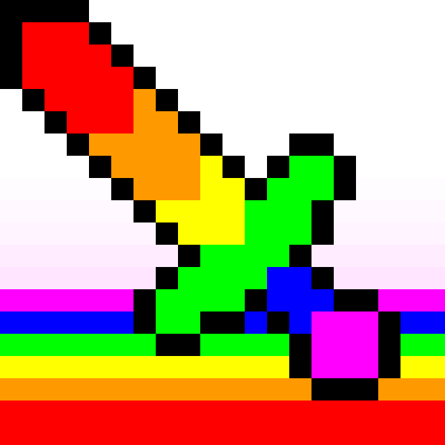 rainbow sword