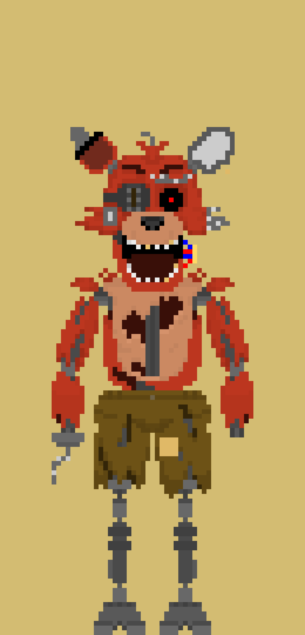 Destroyed foxy (finished)