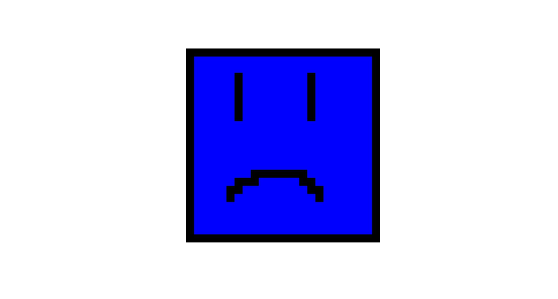 sad cube