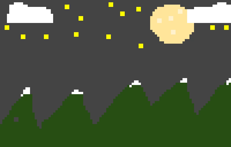 the mountain in the moon