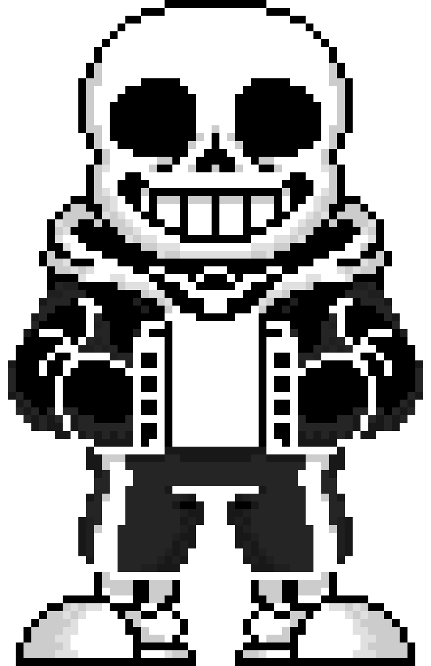 sans battle sprite fix up credit to snas for the original art
