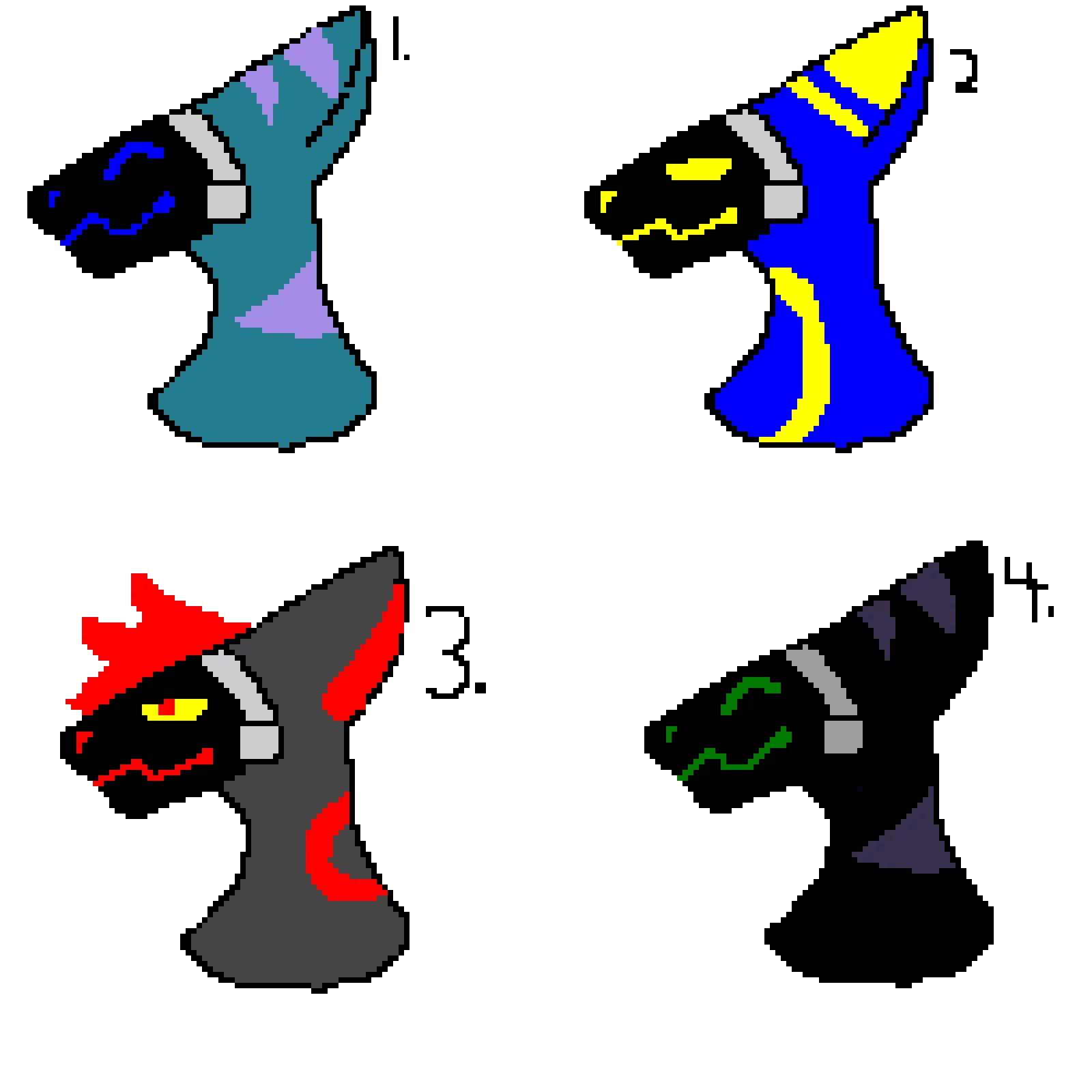 protogen adoptable batch if interested comment  the number you want : 3