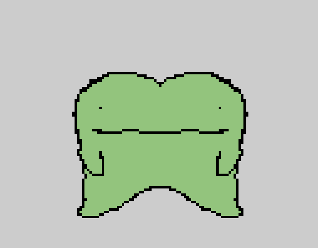 frog with no brain cells contest