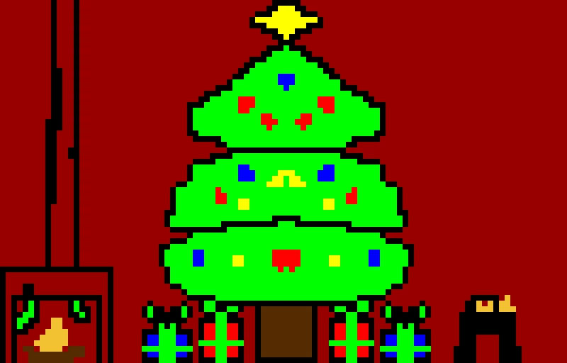 Marry Christmas Dinopixel. and happy holidays to all.