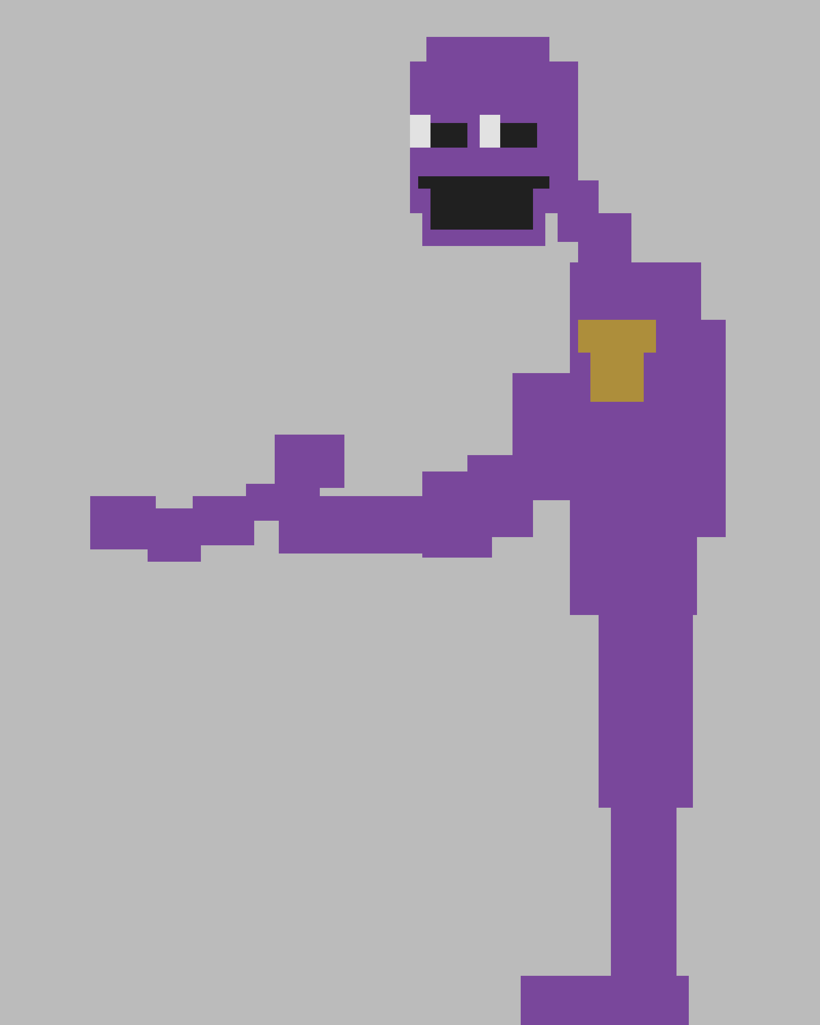 Eight-Bit Purple Guy (FNaF 2) (Updated)