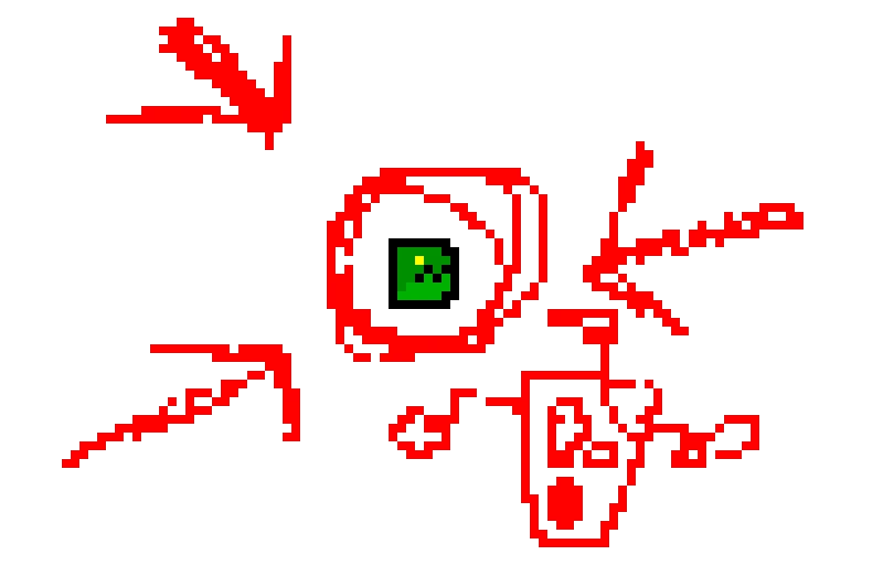 Am i the only one that thinks the Dinopixel logo colors should be reversed?