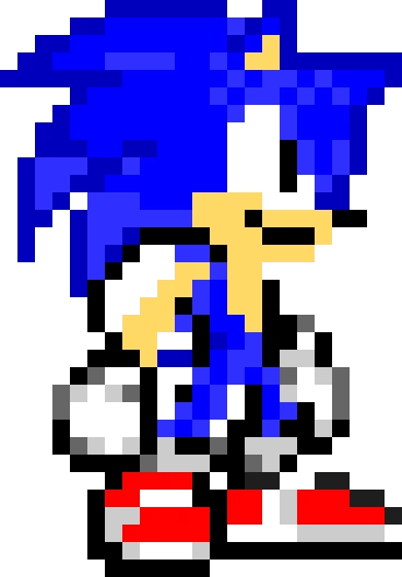 bad looking sonic