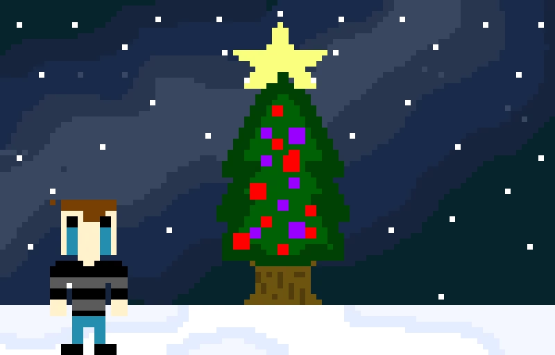 c.c. afton celebrating Christmas!!!