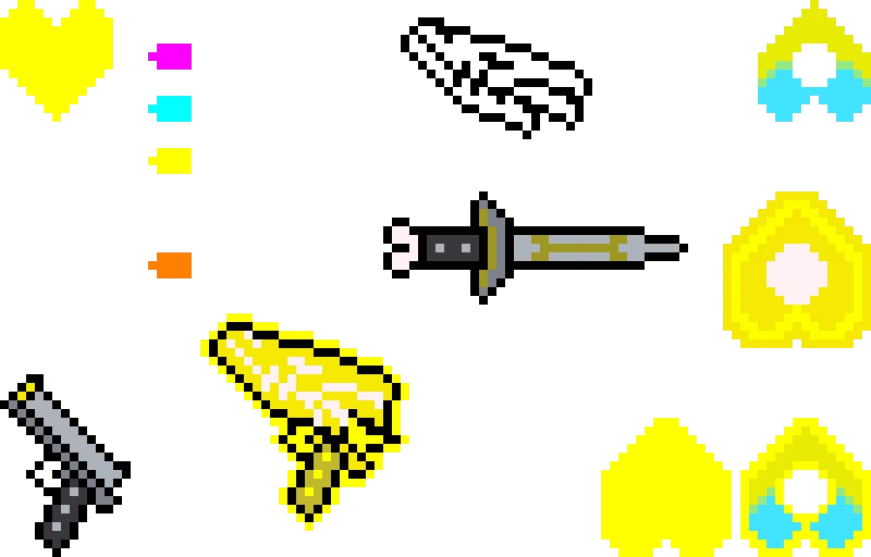 Candour Crashstick (FairyTale yellow legendary weapon)+Sans soul