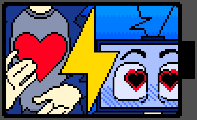 computer with a human heart ;b