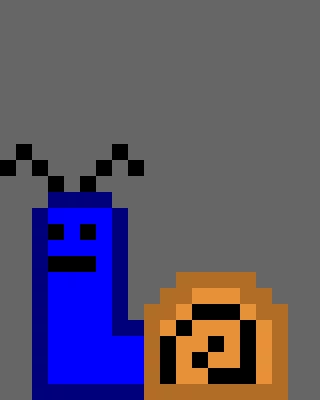 (DARK BLUE) SNAIL