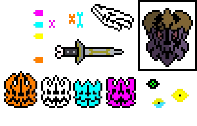 FairyTale Sans attacks + Demon King concept