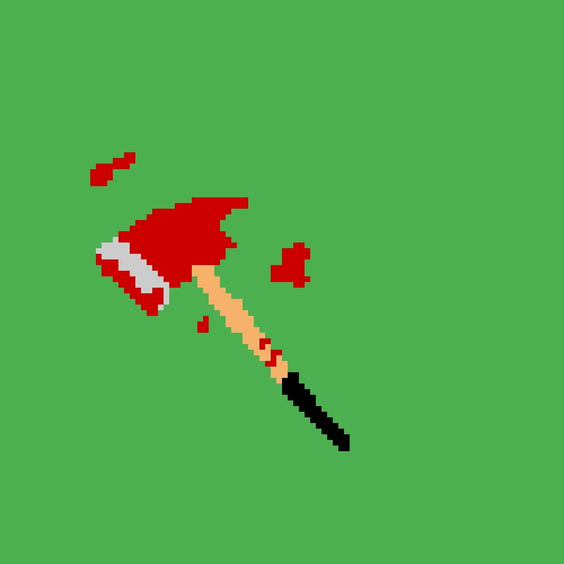 Found an axe. Going to cut the tree down with it. Hopefully I can survive. LOG 