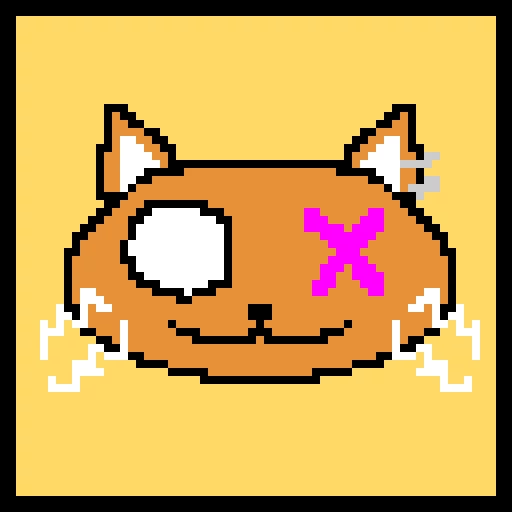 glitch cat PFP