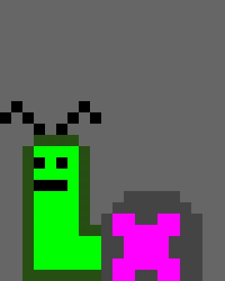 green snail huh that is an odd shell