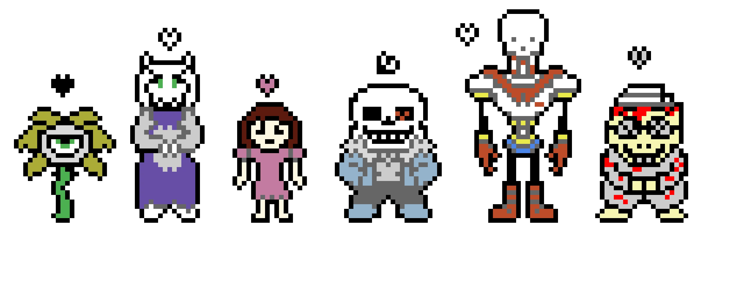 horrortale sprites toriel wip