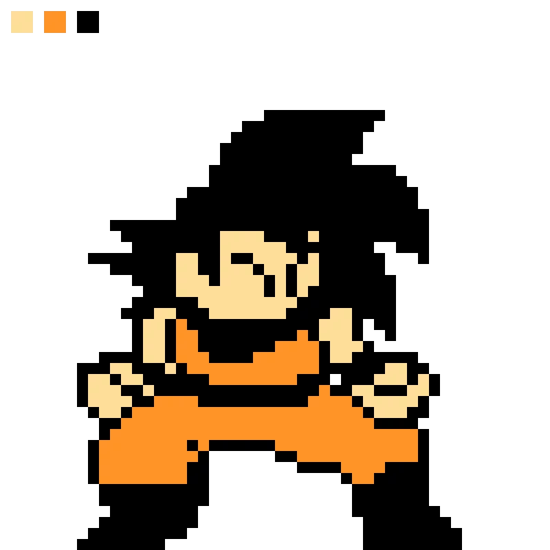 legendary super warriors inspired kakarot ( Goku ) sprite