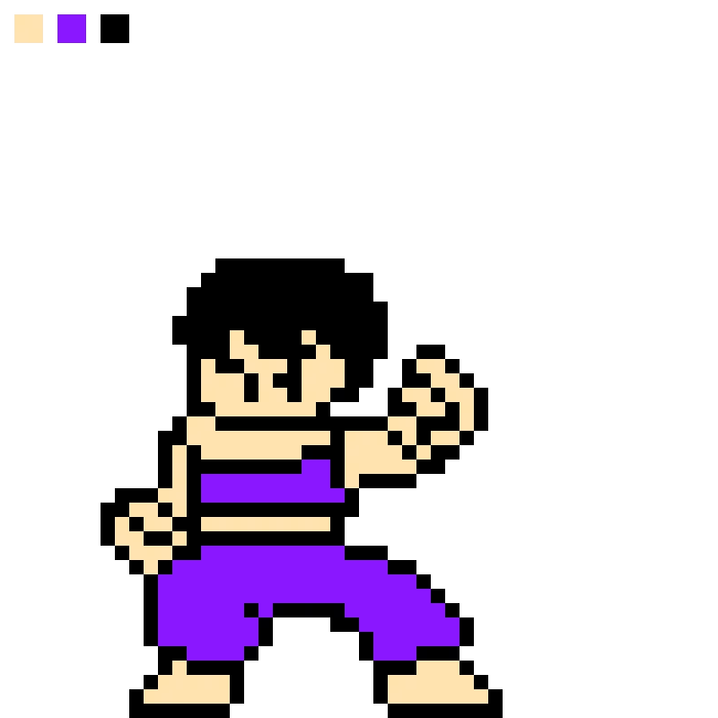 legendary super warriors inspired vegeta sprite