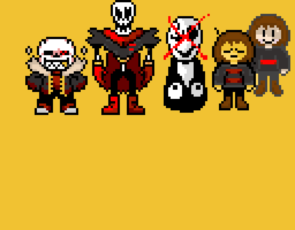 making-underfell-with-my-sprites-got-creative-with-some-of-them