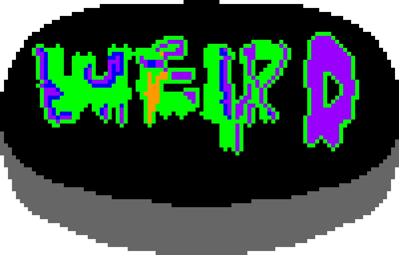 my real life hat actually looks like this the other one there was a pixel that needed to be filled