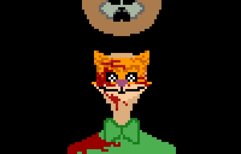 nick wilde as horror concept