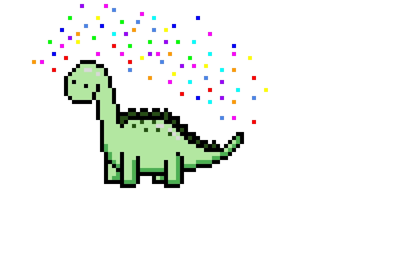 paleotheism pfp with confetti